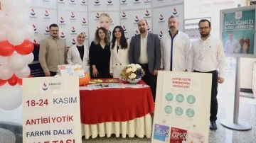 Sanko Hastanesi’nde Antibiyotik Farkındalık Haftası 