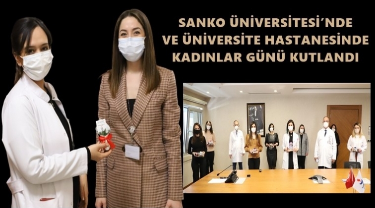 Sanko Hastanesi'nde Kadınlar G&uuml;n&uuml; kutlandı