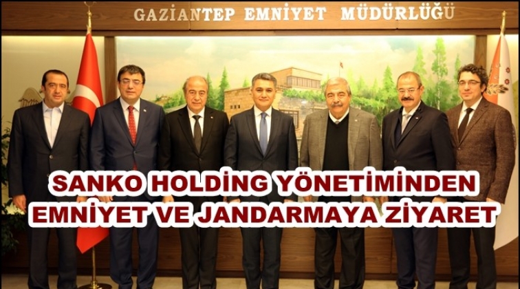 Sanko Holding y&ouml;netiminden nezaket ziyaretleri