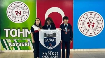 Sanko öğrencileri Türkiye Şampiyonasına katılacak