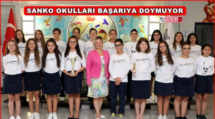 Sanko öğrencilerine özel ödül