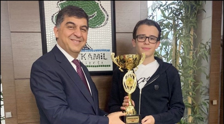 Sanko &ouml;ğrencisi il birincisi oldu