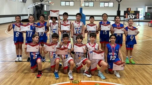 Sanko Okulları basketbolda şampiyon