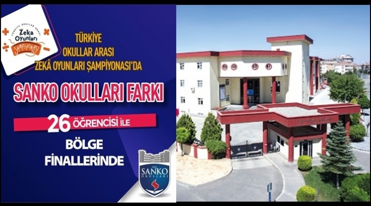 Sanko Okulları bölge finallerinde