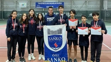 Sanko Okulları'nın tenis başarısı