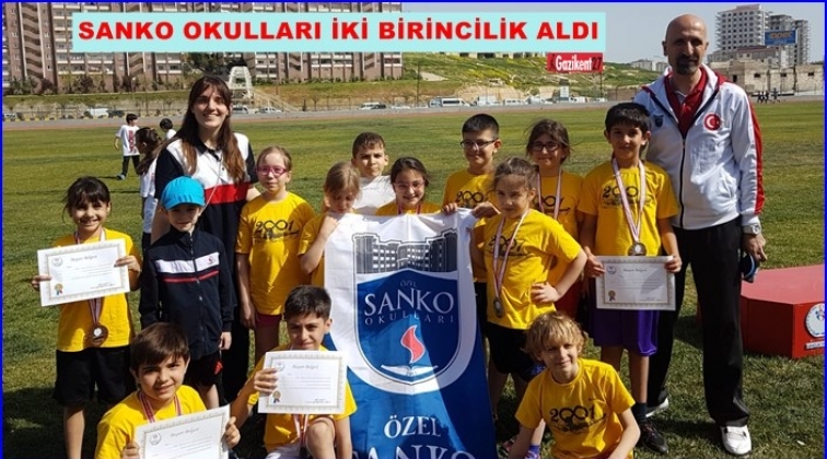 Sanko Okulları öğrencilerinden iki birincilik