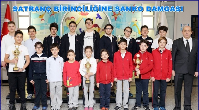 Sanko Okulları üç kategoride il birincisi