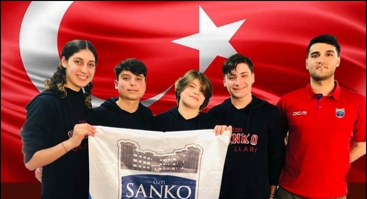 Sanko Okullarının dört öğrencisi milli takımda