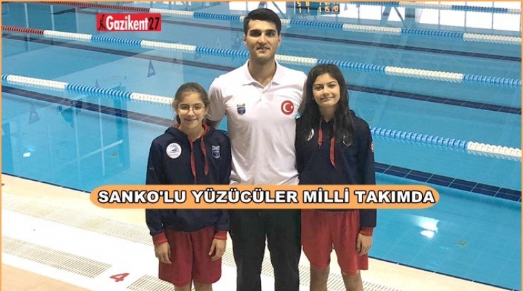 SANKO Okulları'nın iki yüzücüsü Milli Takıma seçildi