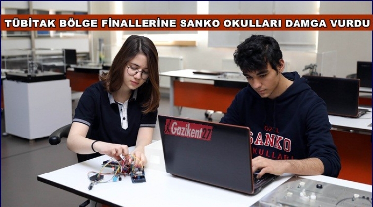 SANKO Okulları’nın yedi projesi finalde