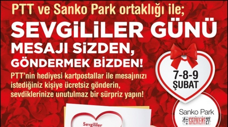 Sanko Park'ta Sevgililer G&uuml;n&uuml;&rsquo;ne &ouml;zel kampanya