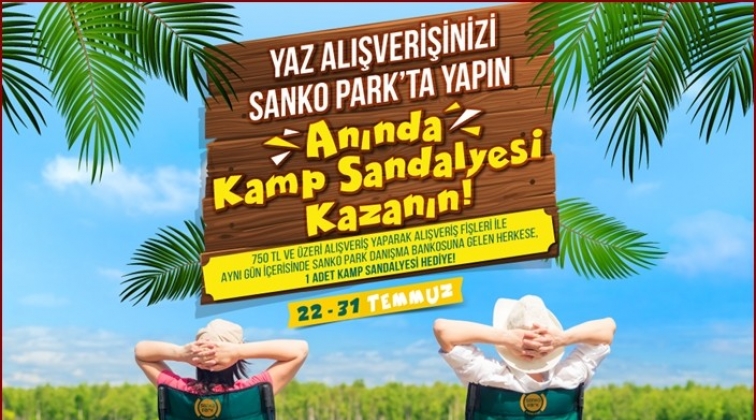 Sanko Park'tan &ouml;zel bir kampanya