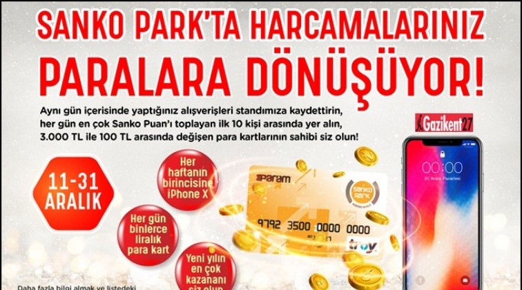 Sanko Park'tan yeni yıl kampanyası