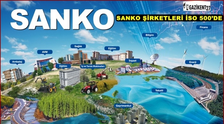 Sanko şirketleri, 500 Büyük Şirketi listesinde