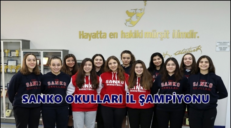 Sanko Spor il birincisi oldu