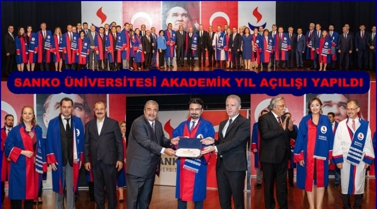 Sanko Üniversitesi akademik yıl açılışı yapıldı