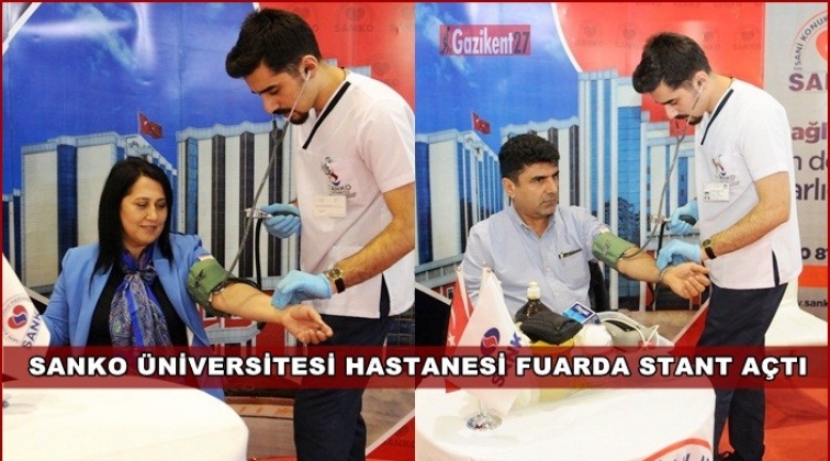 SANKO &Uuml;niversitesi fuarda stand a&ccedil;tı
