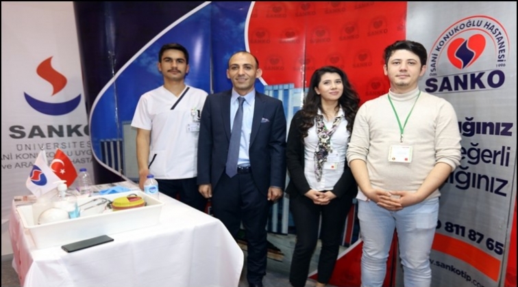 SANKO &Uuml;niversitesi fuarda stant a&ccedil;tı