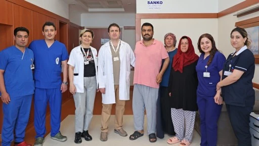 Sanko Üniversitesi Hastanesi'nde başarılı böbrek nakli