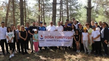 Sanko Üniversitesi Hastanesi'nden doğa yürüyüşü