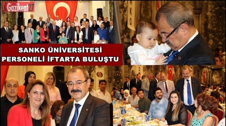Sanko &Uuml;niversitesi iftar yemeğinde buluştu