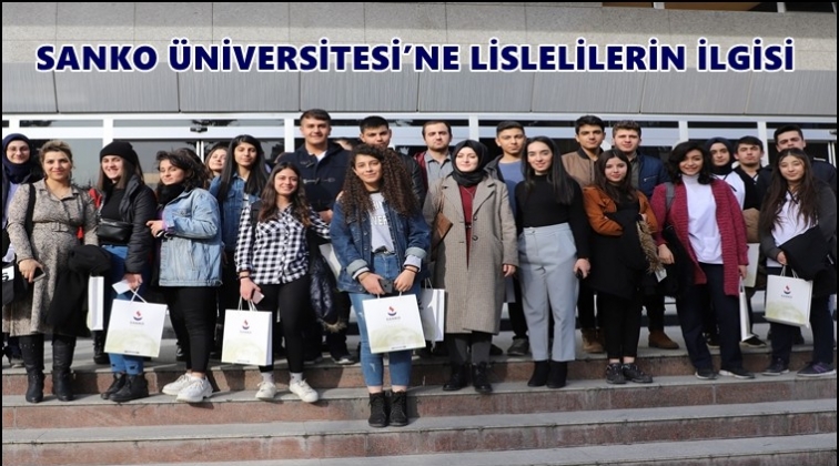 Sanko Üniversitesi, liselerin ilgi odağı oldu