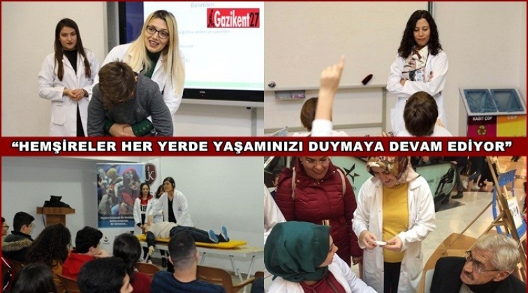 SANKO &Uuml;niversitesi &ouml;ğrencilerinden farkındalık eğitimi