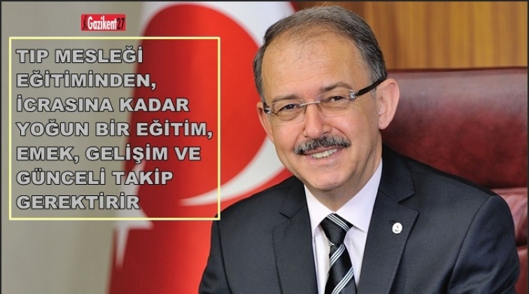 Sanko &Uuml;niversitesi Rekt&ouml;r&uuml; Dağlı'dan Tıp Bayramı mesajı