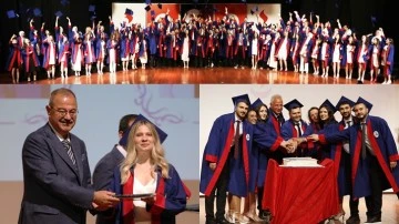 Sanko Üniversitesi Tıp Fakültesi'nde mezuniyet sevinci