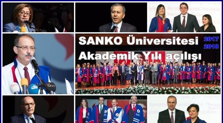 Sanko Üniversitesi'nde Akademik açılış töreni