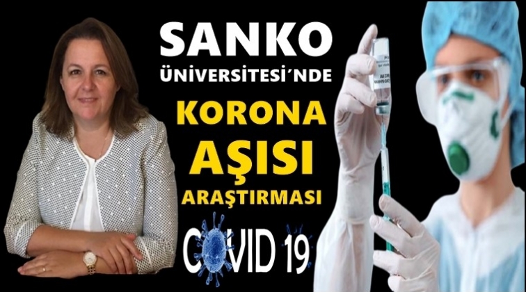 Sanko &Uuml;niversitesi'nde aşı araştırması