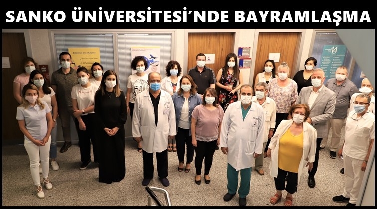 Sanko &Uuml;niversitesi&rsquo;nde bayramlaşma