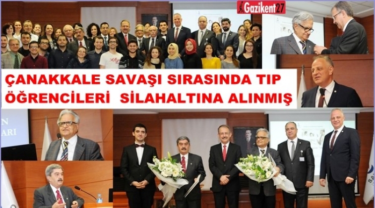 Sanko &Uuml;niversitesi'nde 'D&uuml;nden Bug&uuml;ne Tıbbiye' toplantısı