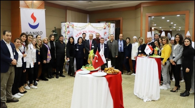 SANKO &Uuml;niversitesi&rsquo;nde yeni yıl kutlaması