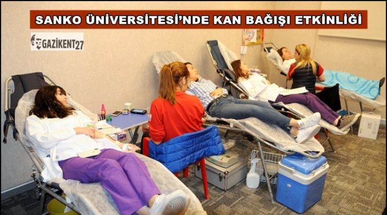 SANKO &Uuml;niversitesi'nden kan bağış etkinliği