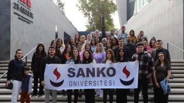 Sanko yeni öğrencilerine Gaziantep'i tanıttı