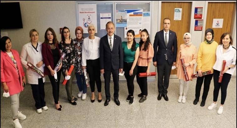 Sanko'da Hemşirelik Haftası kutlamaları