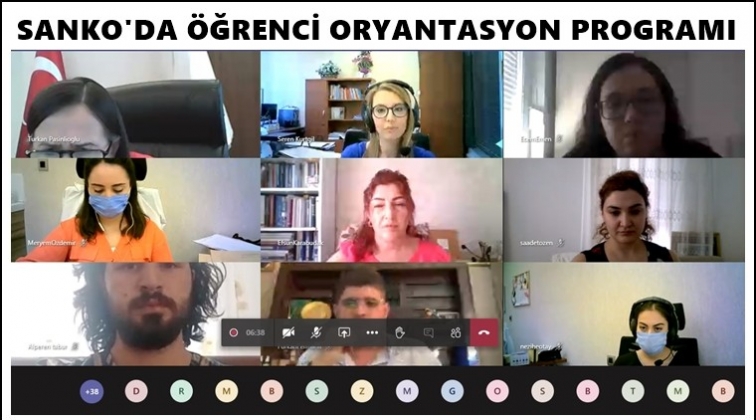 Sanko'da online oryantasyon programı