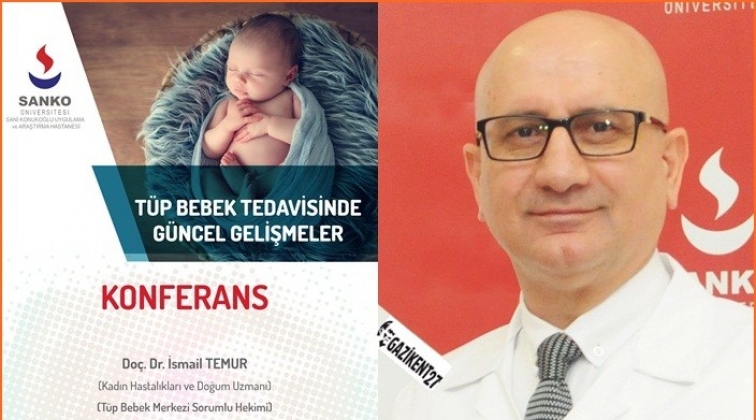 Sanko'da T&uuml;p Bebek Tedavisi anlatılacak