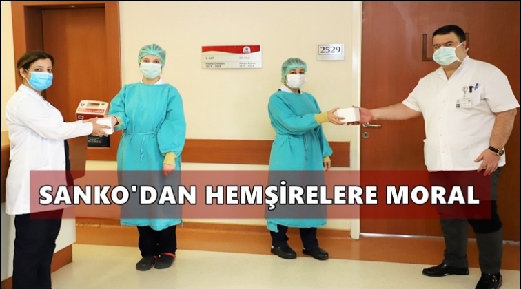 Sanko'dan hemşirelere armağan