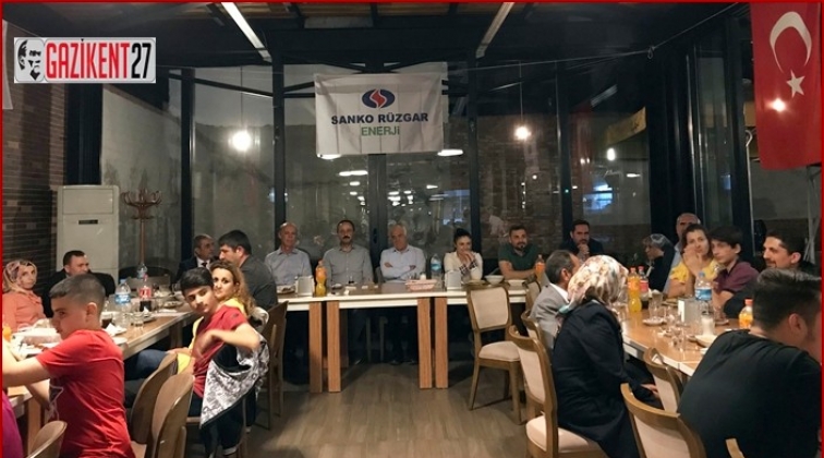 Sanko'dan Tepekışla Barajı &ccedil;alışanlarına iftar