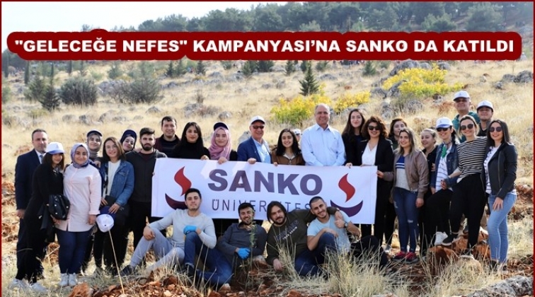 Sanko'den "Geleceğe Nefes" Kampanyası&rsquo;na destek