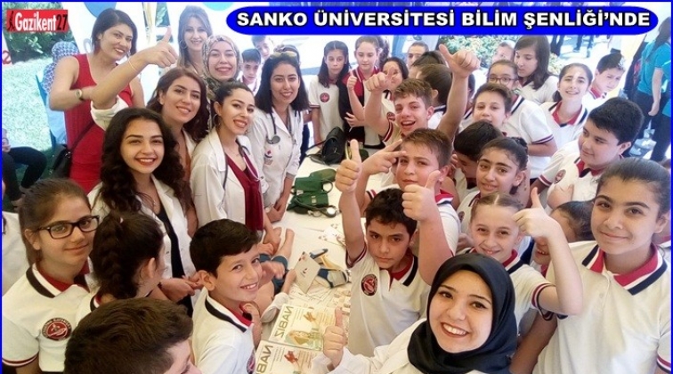 Sanko'lu öğrenciler Bilim Şenliği’nde