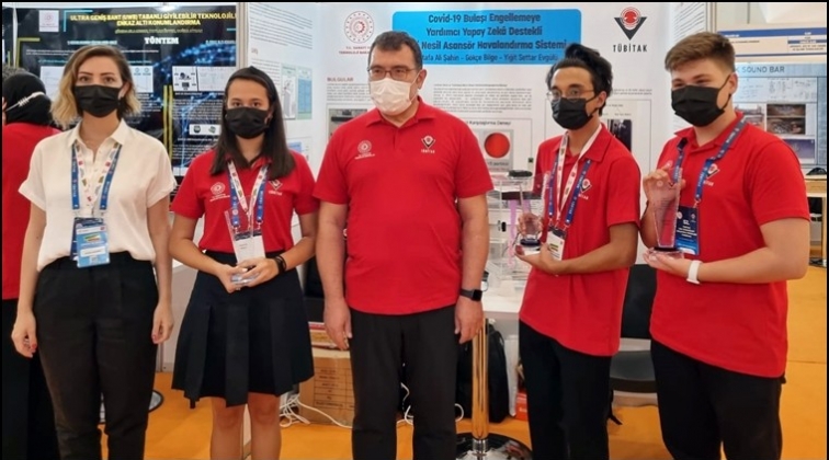 Sankolu &ouml;ğrenciler T&uuml;rkiye ikincisi oldu...