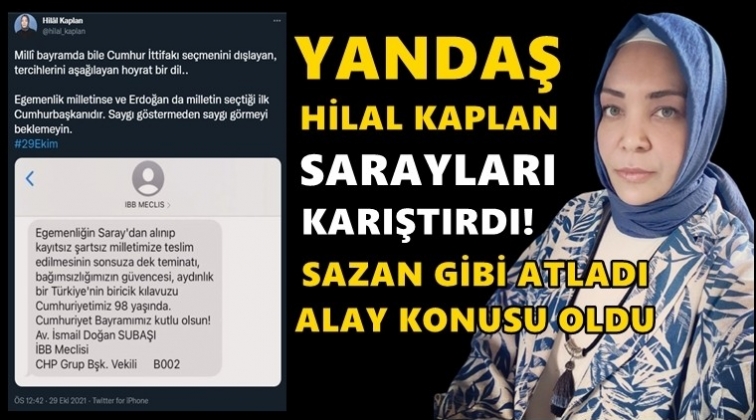 'Saray'ları karıştırdı alay konusu oldu!..