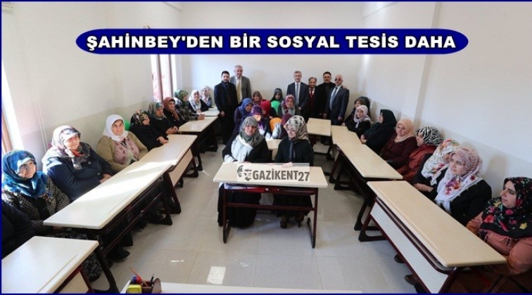 Sarısalkım Mahallesi&rsquo;ne Sosyal Tesis