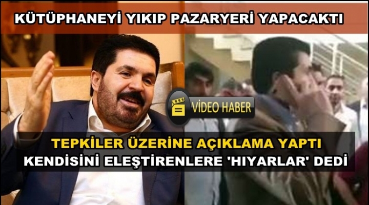Savcı Sayan vatandaşlara &lsquo;hıyar&rsquo; dedi!