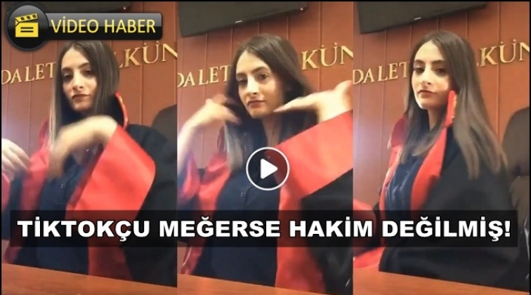Savcılıktan 'Tiktok&ccedil;u hakim' a&ccedil;ıklaması