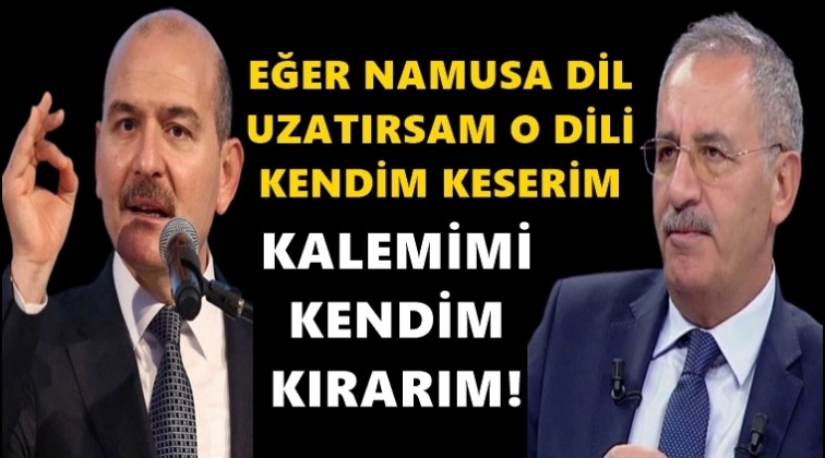 Saygı &Ouml;zt&uuml;rk&rsquo;ten, Soylu&rsquo;ya yanıt!