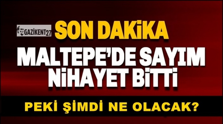 Sayım bitti&hellip; Mazbata i&ccedil;in geri sayım başladı